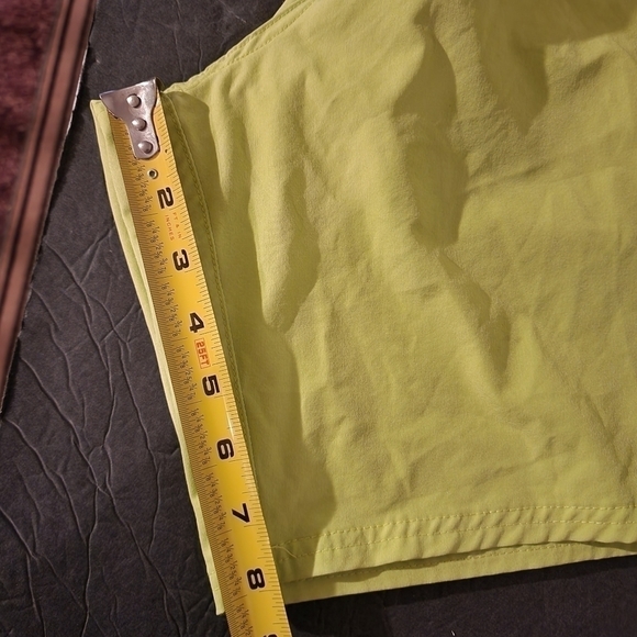 💕5 For $20 Spyder Lime Green Lined 4 Way Swim Trunks Board Shorts 8"- Sz XL - Picture 12 of 12